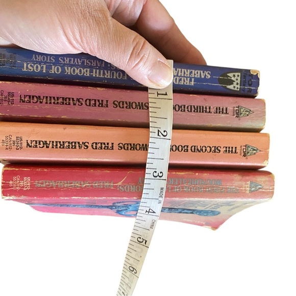 Vintage Paperback Novels Lost Swords Series Fantasy bookset of 4 Fred Saberhagen - Picture 8 of 14